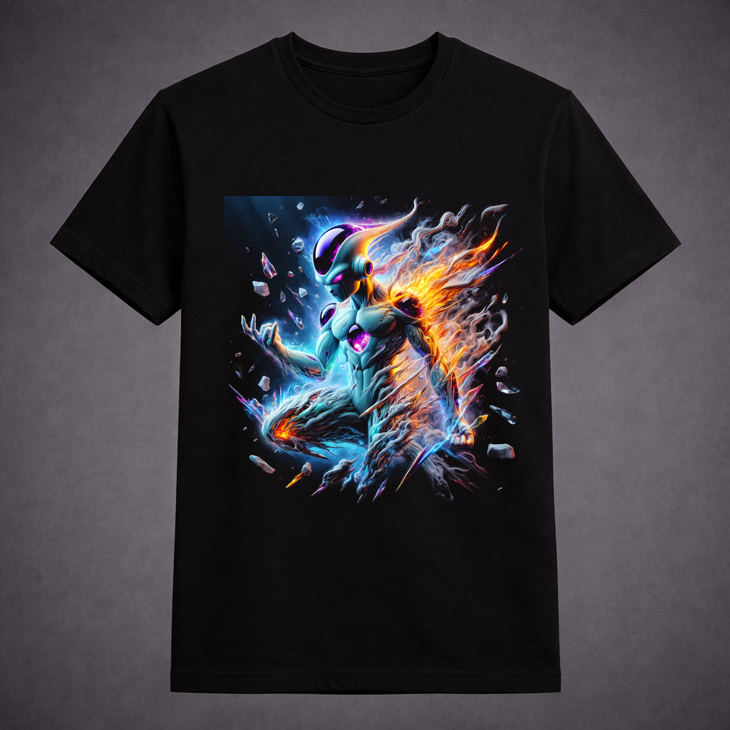 Cosmic Frost Warrior — Anime Energy Design