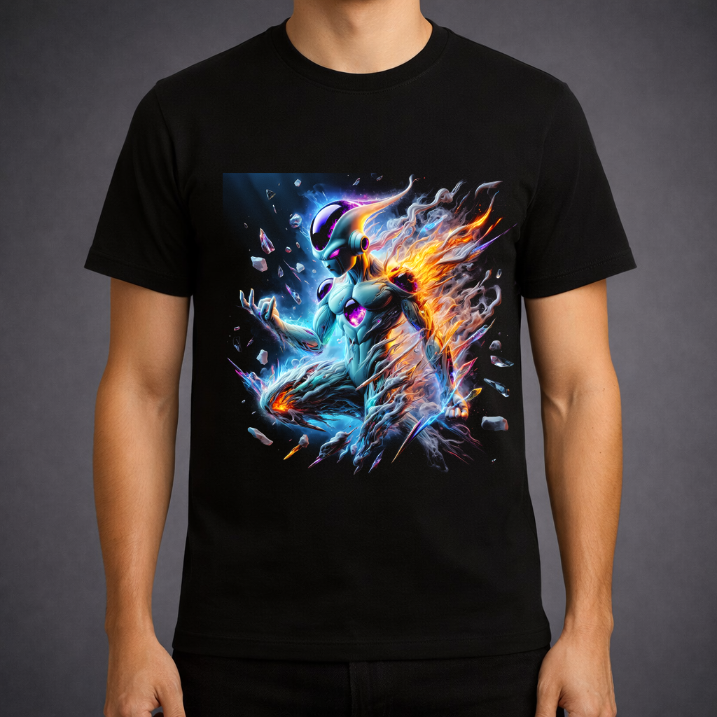 Cosmic Frost Warrior — Anime Energy Design