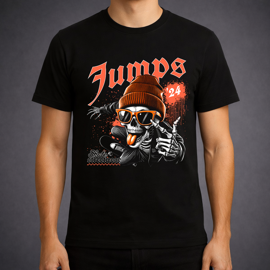Jumps Skate Streetwear T-Shirt