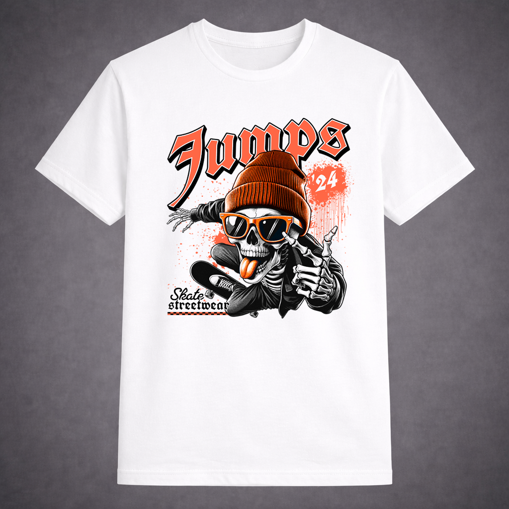Camiseta Jumps Skate Streetwear