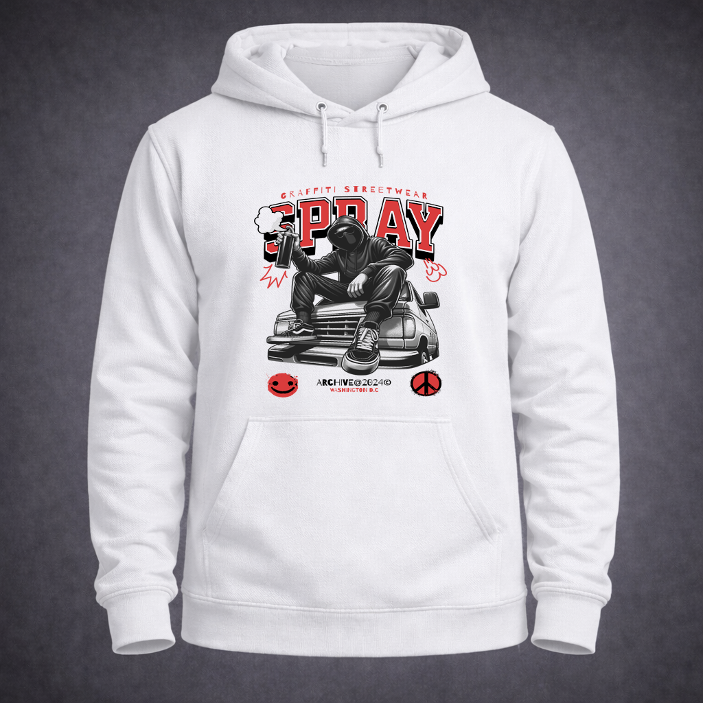 Spray Streetwear Hoodie