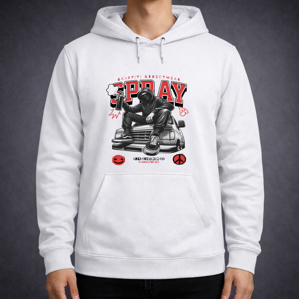 Spray Streetwear Hoodie