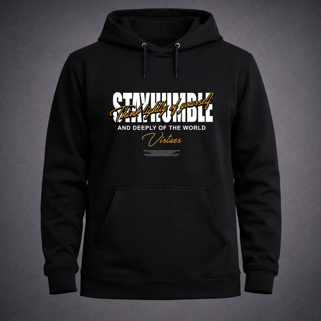 Stay Humble — Motivational Hoodie