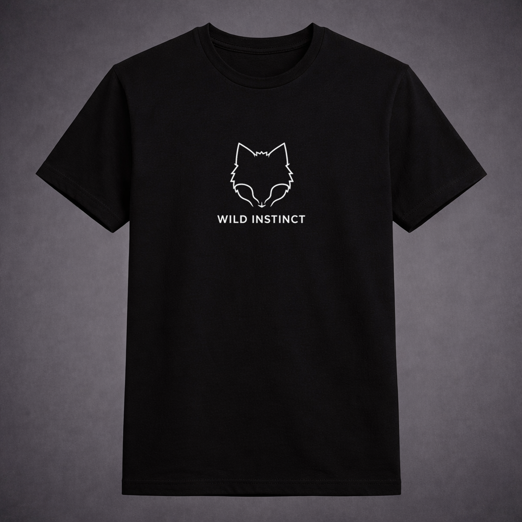 Wild Wolf Graphic T-Shirt — Streetwear Animal Design